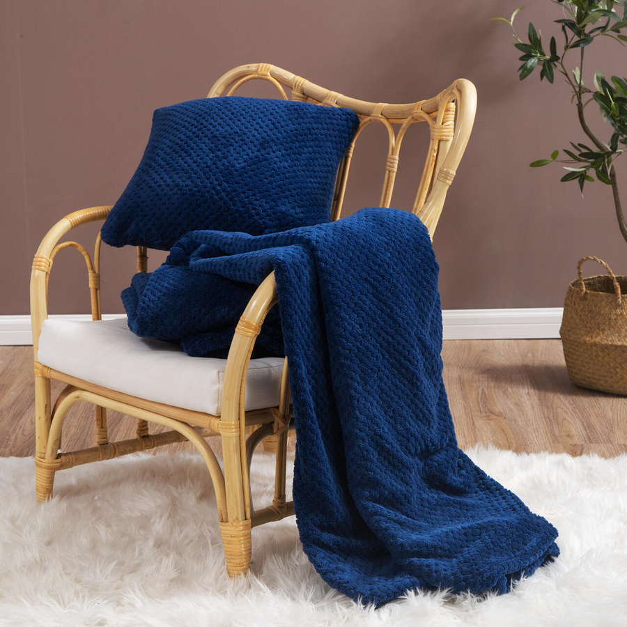 Dekokissen Monte Marineblau