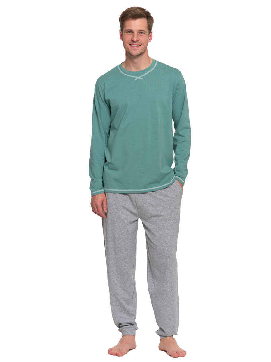 Men's long-sleeved pajamas