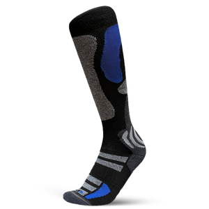 Ciepłe WEŁNIANE skarpety narciarskie, oddychające, antybakteryjne SN Sesto Senso