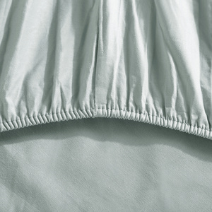 Spannbettlaken Serie Salbeigrün