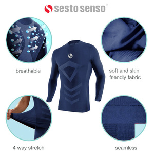 Sesto Senso thermoaktives Stretch-Sport-Set