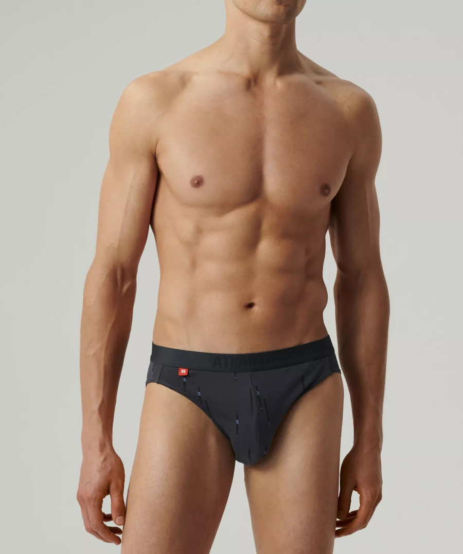 Herrenslips Serie 3MP-193 Grau/Schwarz/Blau/Grün/Dunkelblau