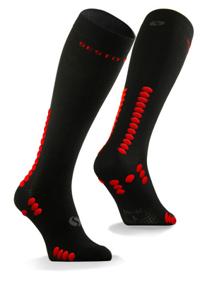 Kompressions-Kniestrümpfe SKB12 Schwarz