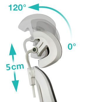 Bürosessel V1 dunkelgrau