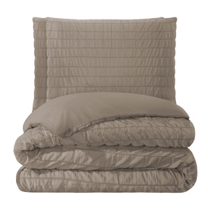 Lenjerie de pat Creasy Bej
