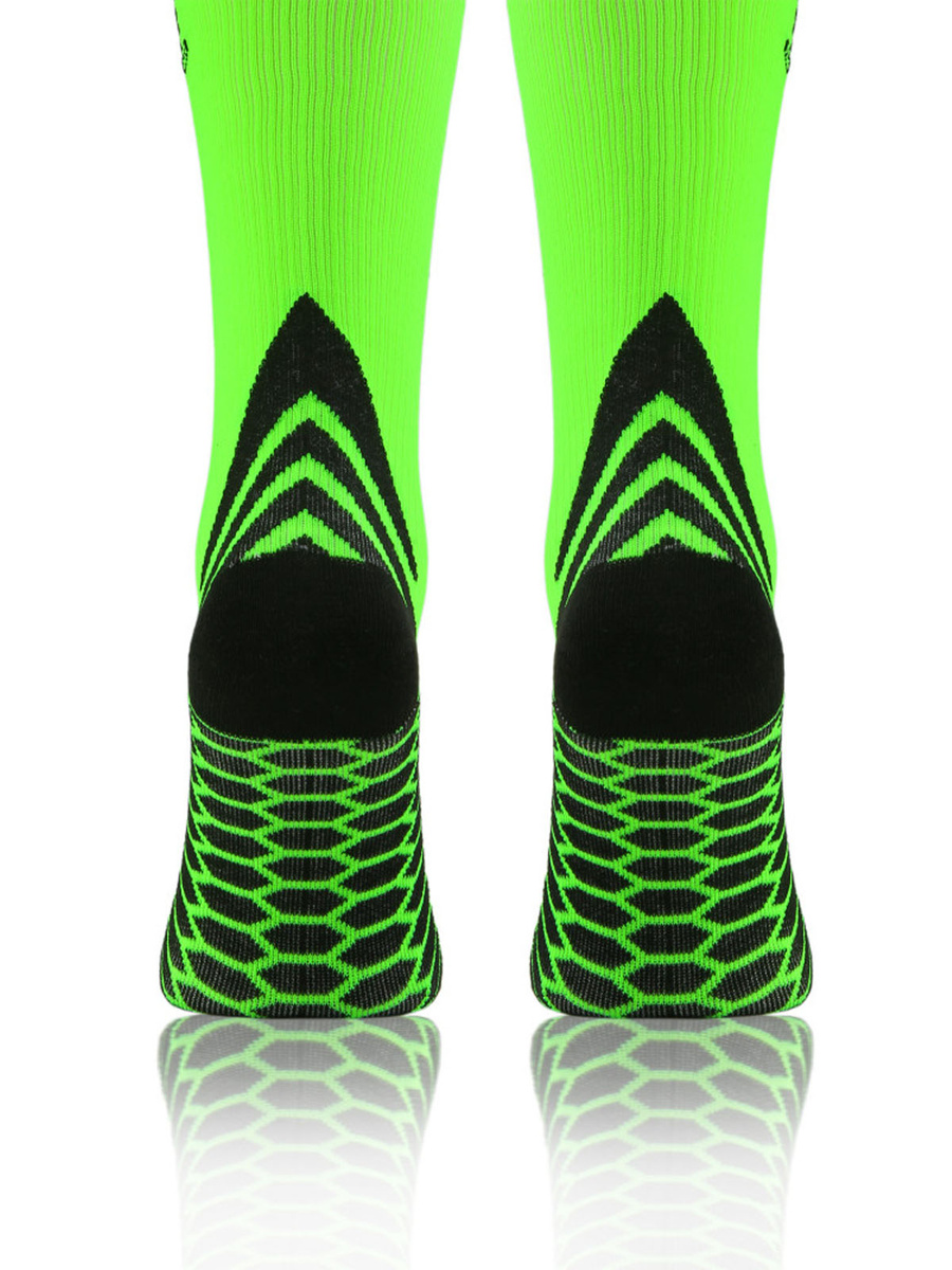 Șosete sport compresive lungi Verde