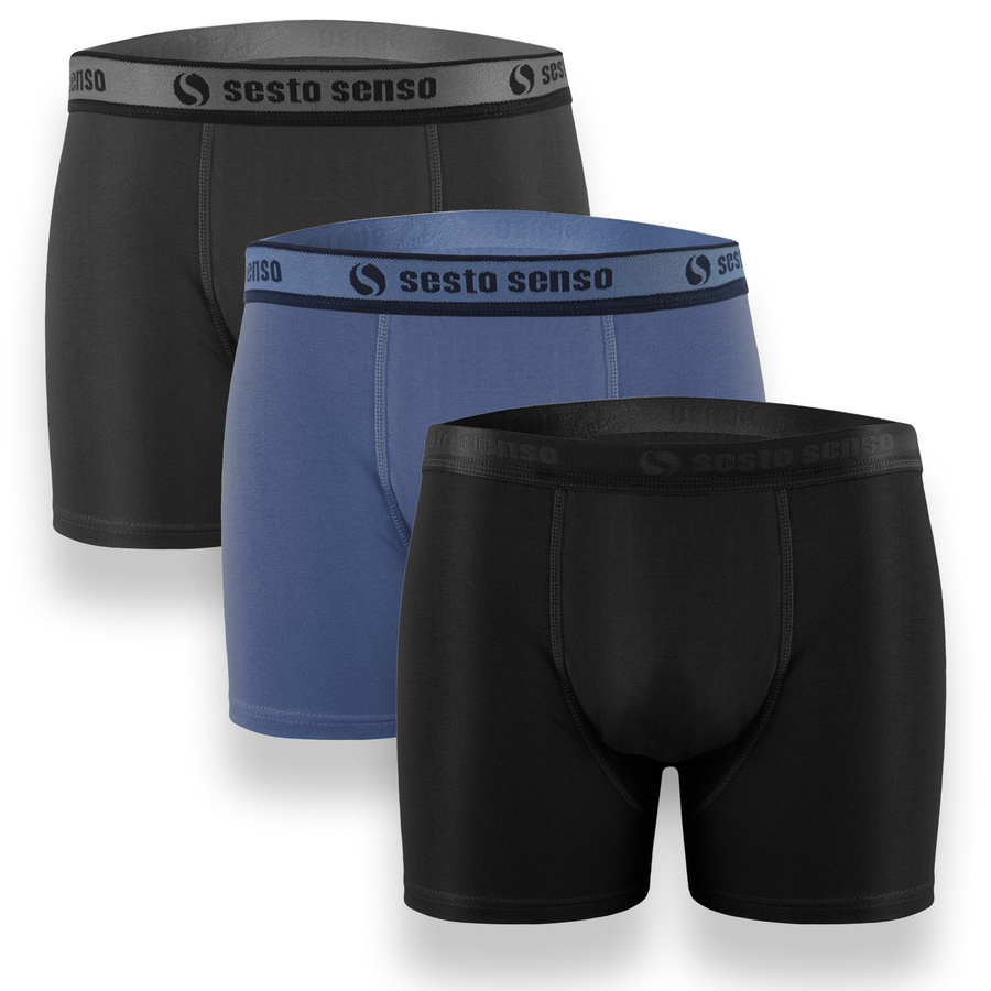 sportliche Herren-Boxershorts mit dekorativem Gummizug COUGAR Sesto Senso