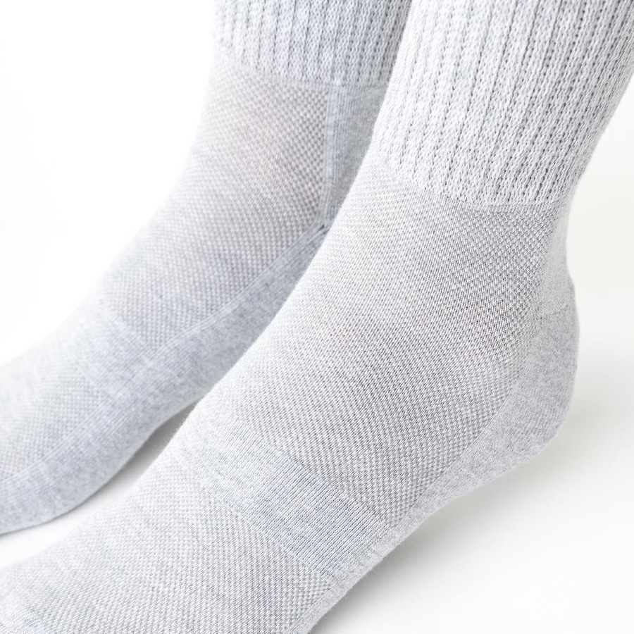 Damen-Sport-Halbfrotteesocken mit hoher Rippung Steven