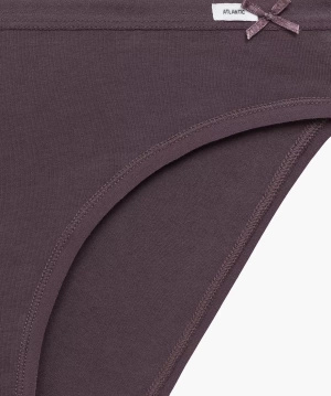 Chiloți sport pentru femei Seria 3CLP-002 Bej și Mov