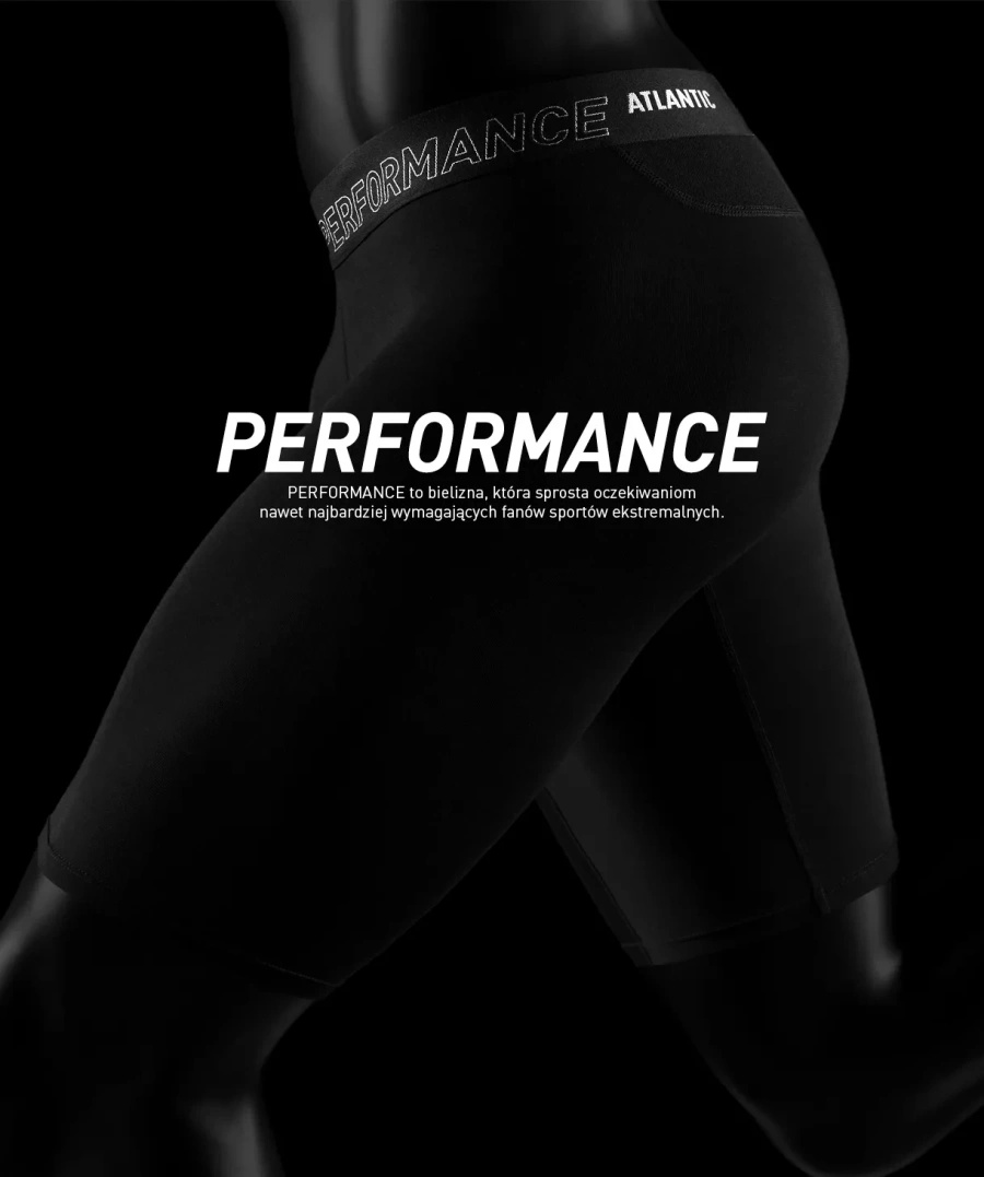 Atlantic Herren Bambus Boxershorts – Lange Performance Unterwäsche, Atmungsaktiv, Antiallergisch, Ideal für Sport, Thermoregulierend, Print Design, Schwarz, Kollektion Herbst/Winter 2025