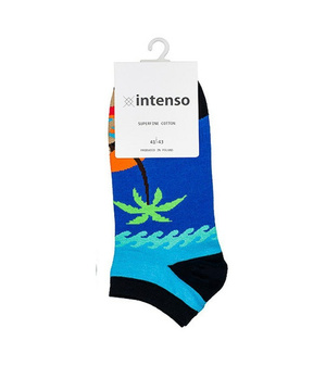 Bunte Herrenschuhe mit verspielten Mustern Art. 1658 Intenso