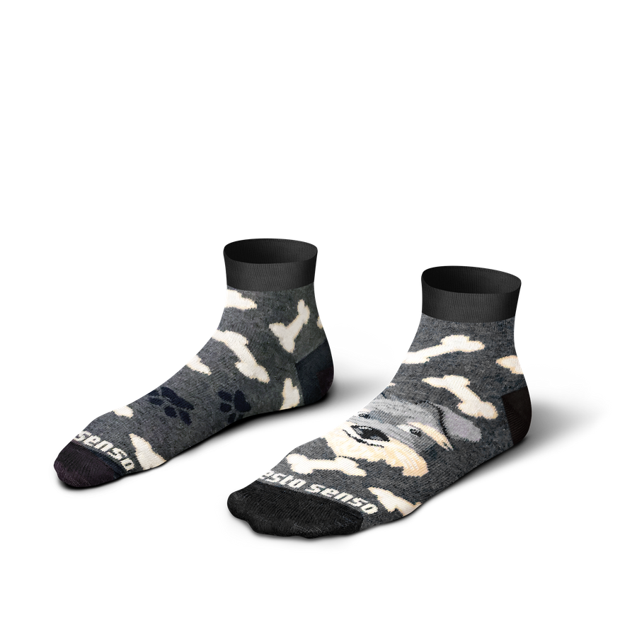 Kolorowe śmieszne ZAKOSTKI SKARPETY FINEST Sesto Senso