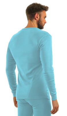 Langarmshirt Herren Art. 111 Blau