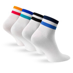 Sportsocken Kurze Serie Weiß