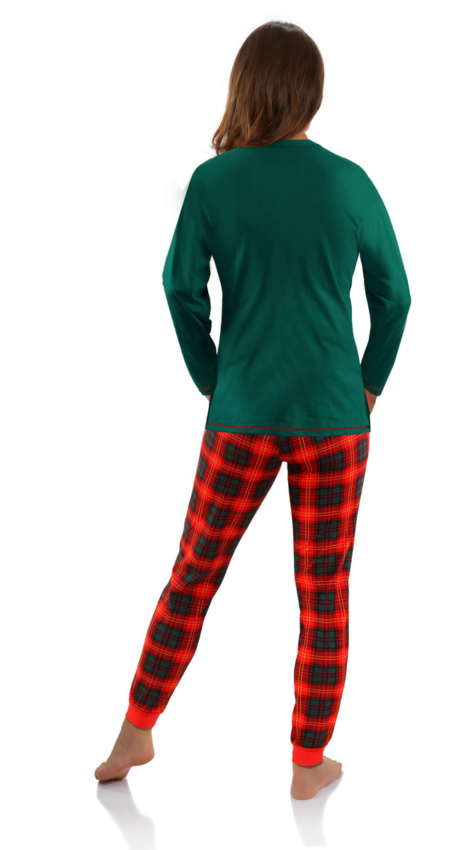 Pyjama Weihnachten Grün