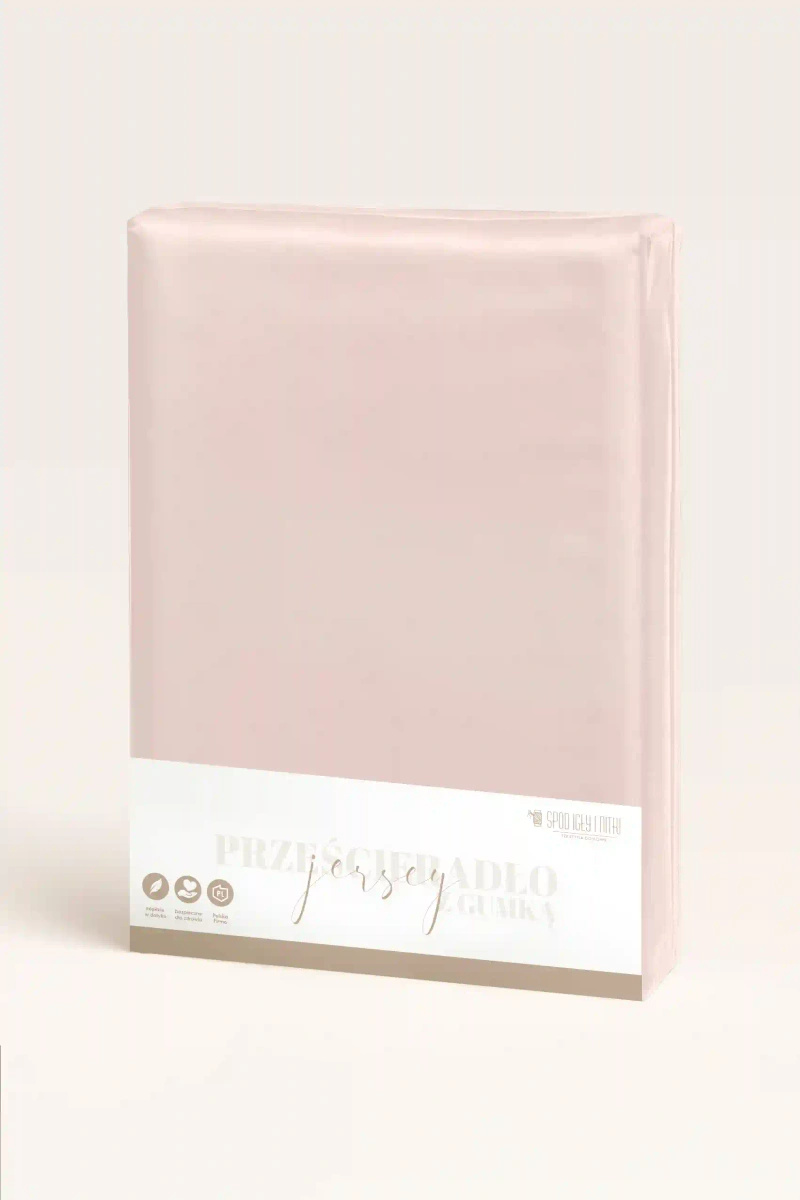 Bettlaken Jersey Puder Elastisch