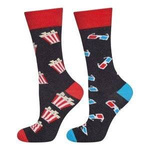 Bunte Soxo Good Stuff Baumwoll-Kinosocken für Männer