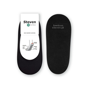 Bambusfaser Mikrofüße Art. 036 schwarz Steven