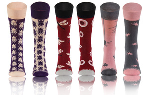 Lange Socken Finest Mehrfarbig