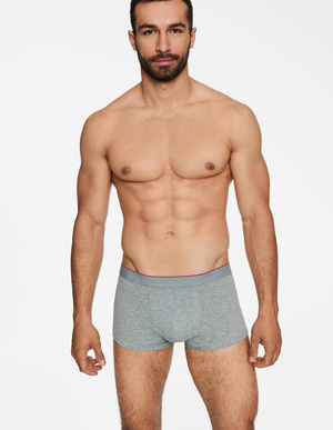 Boxershorts Burito Weiß/Grau