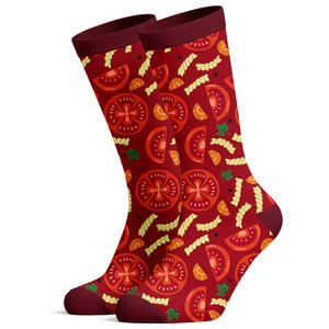 Damen-/Herren-Socken im Geschenkglas Pilzsuppe