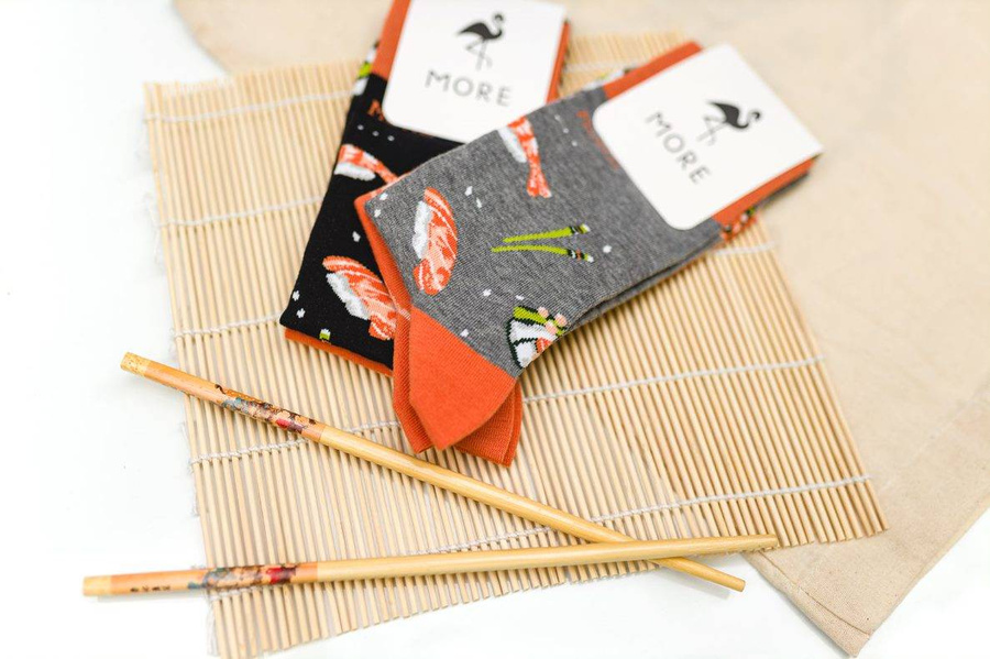 Farbige Damen/Herren Sushi More Fashion Socken