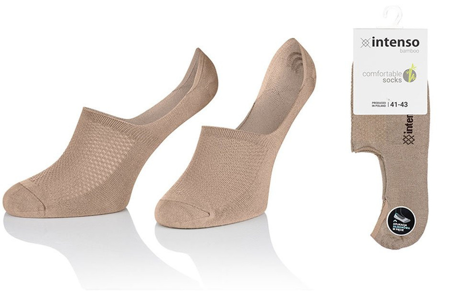 Unsichtbare Füßlinge Serie 1900 Beige