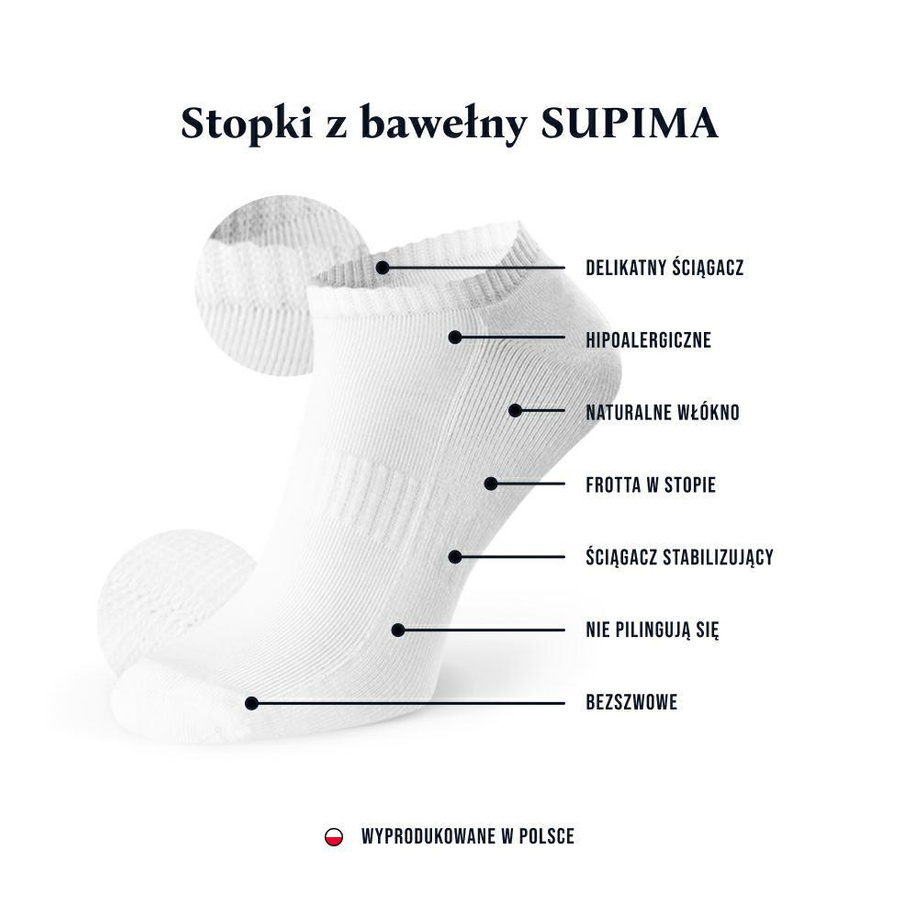 Chiloți bărbătești SM01 Alb