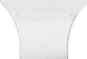 Sesto Senso Damen Figi – Laser Geschnittene Mikrofaser Unterwäsche, Nahtlos, Unsichtbar unter Kleidung, Mit Baumwolleinsatz, Silikonband, Weiß, Komfortabel und Hygienisch