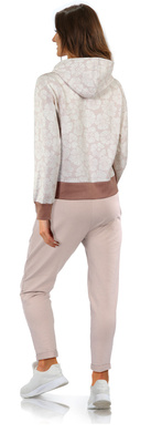 Damen Jogginghose Mono Rosa