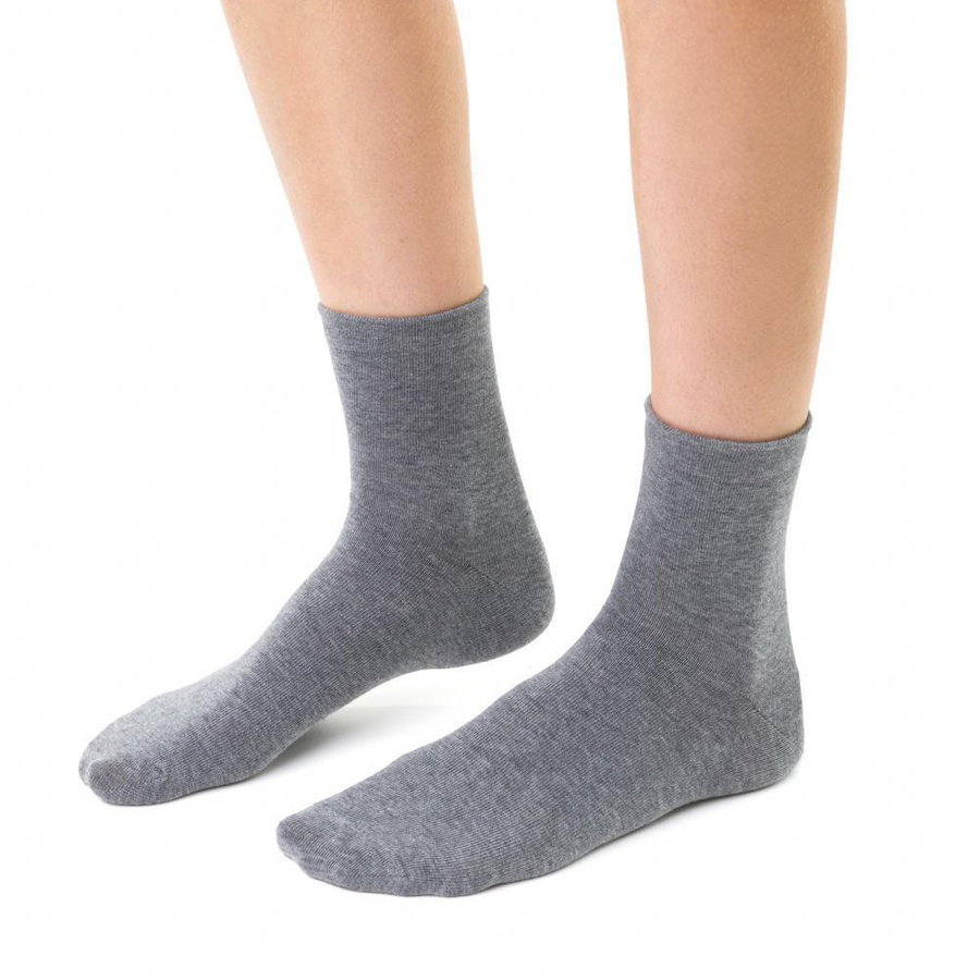 Skarpetki damskie Art. 037 melanż szary Steven