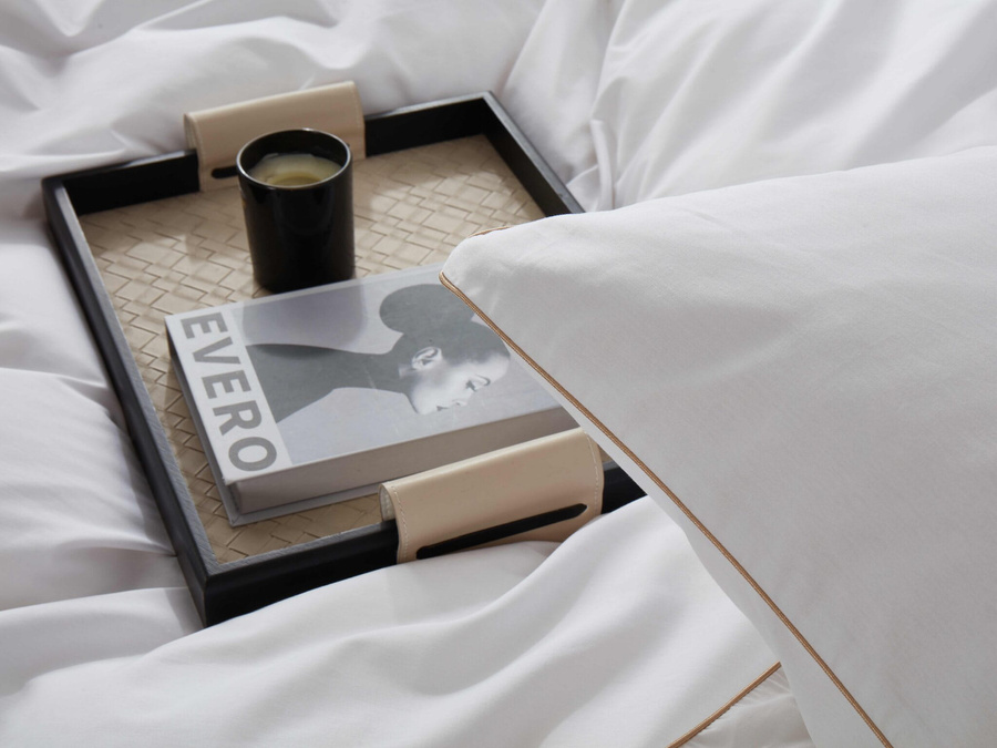 Bettwäsche Queen Premium Weiß