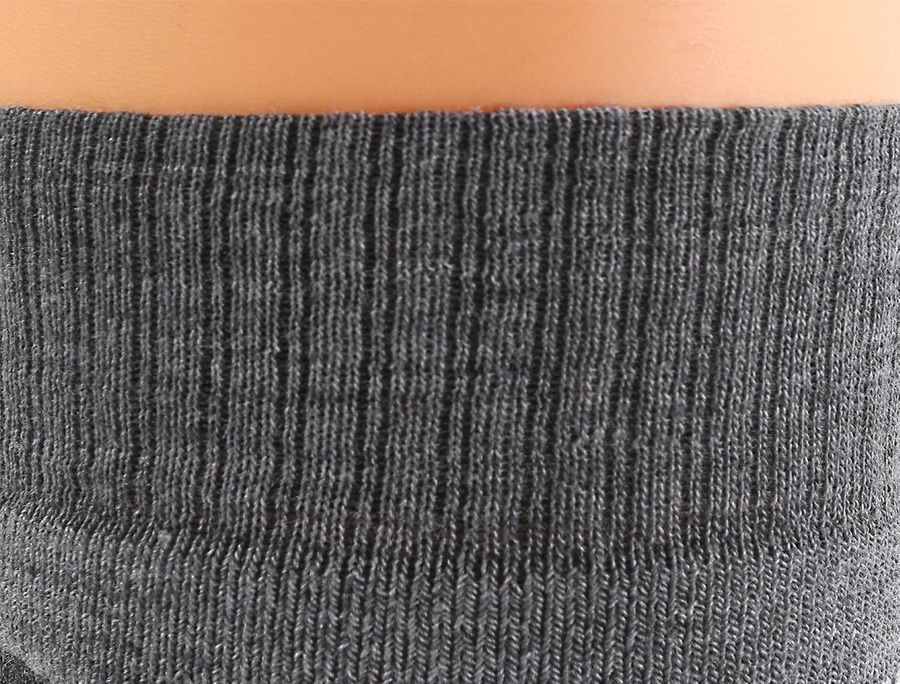 Wollsocken Trekking Winter Grau Mehrfarbig