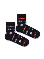 Herren 3/4 Socken Rennwagen