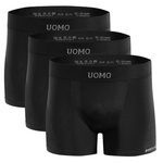 3x Herren nahtlose Sport-Boxershorts SOLAR UOMO Sesto Senso