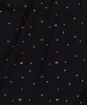 Atlantic Herren Slip Set – Bequeme Baumwollunterwäsche mit Tetris Print, 3er Pack, Schwarz/Grau/Grün, Klassischer Schnitt, Frühling/Sommer 2025