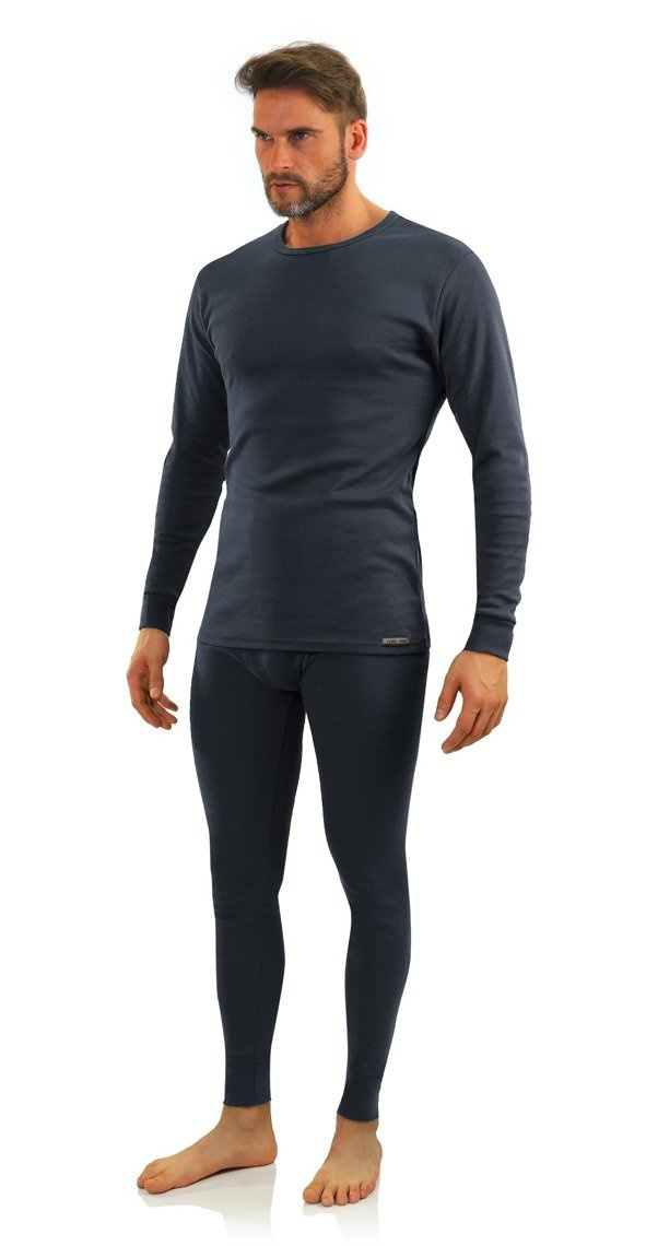 Lange Herrenunterhose Art.114 Graphit