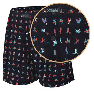 Boxershorts Herren-Shorts in witzigen Mustern Cornette Art. 001/141