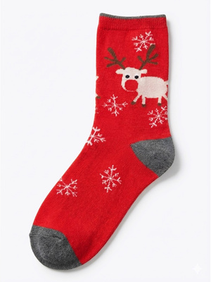 Damen Weihnachtssocken 5er-Pack