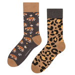 Farbige Damen/Herren Panther More Fashion Socken