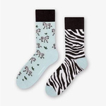 Farbige Damen/Herren ZEBRA More Fashion Socken