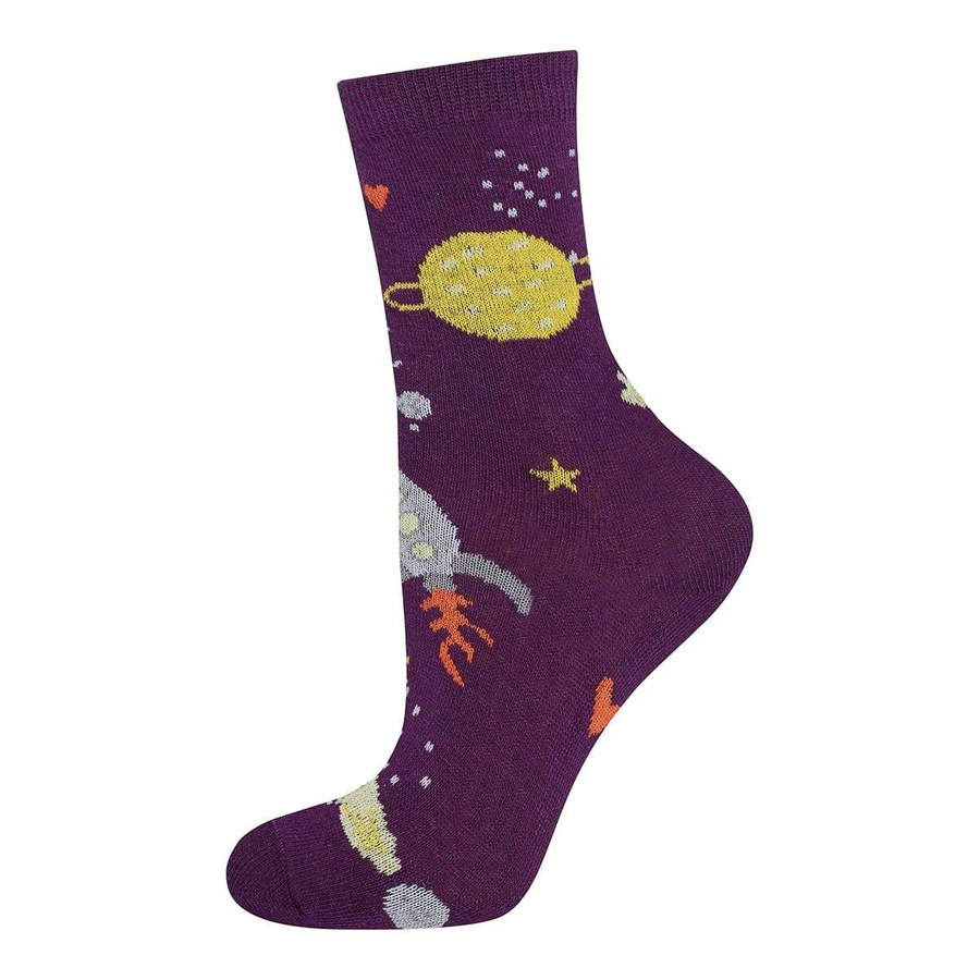 SOXO GOOD STUFF cosmosfarbene Kindersocken 