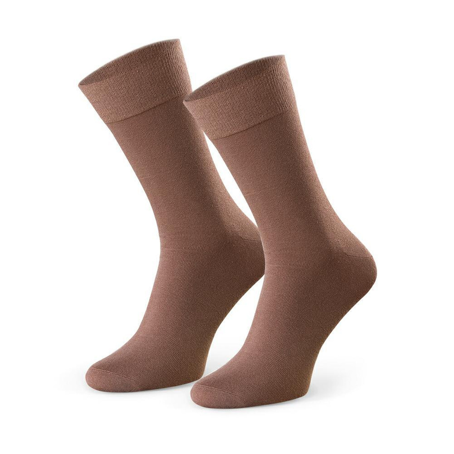 Damen Socken Garnitur glatt Beige