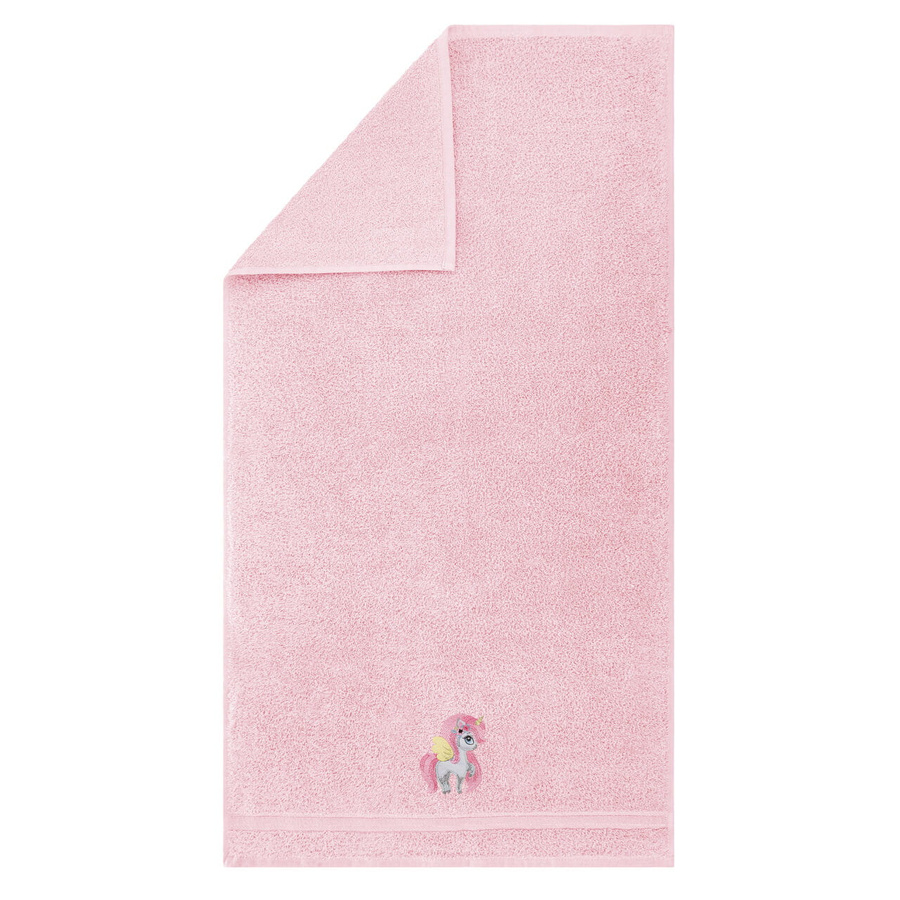 Baby Towel Unicorn Pink