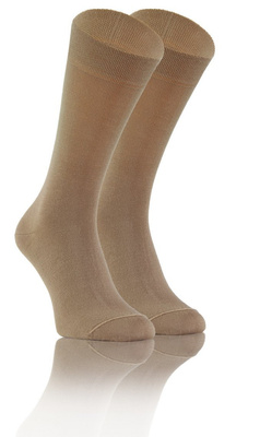 Herrensocken Eco Bamboo Beige