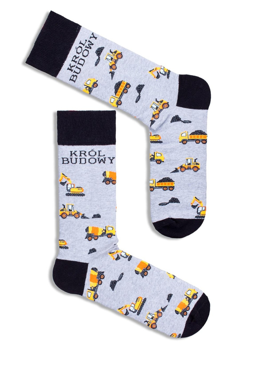 Socken Herren Serie Grau