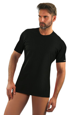 Herren T-Shirt Cobra Schwarz
