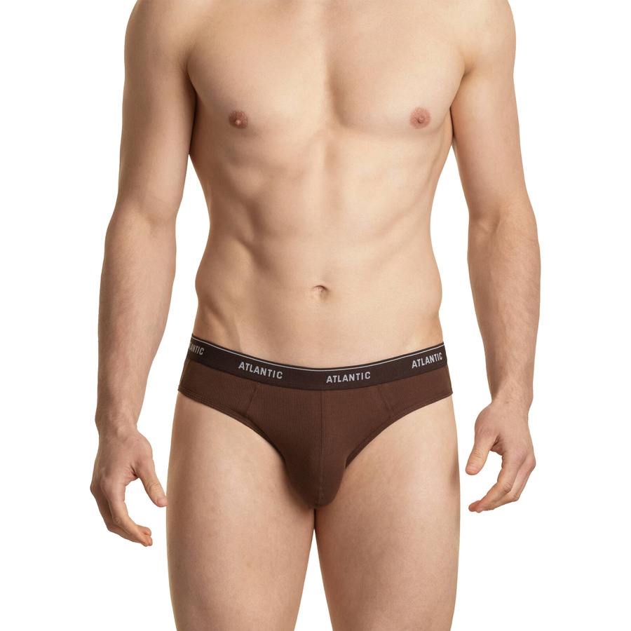 3-PACK Slipy męskie Rib Atlantic