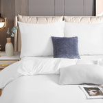 Lenjerie de pat din satin Albă