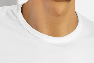 Kurzarmshirt Cobra Weiß